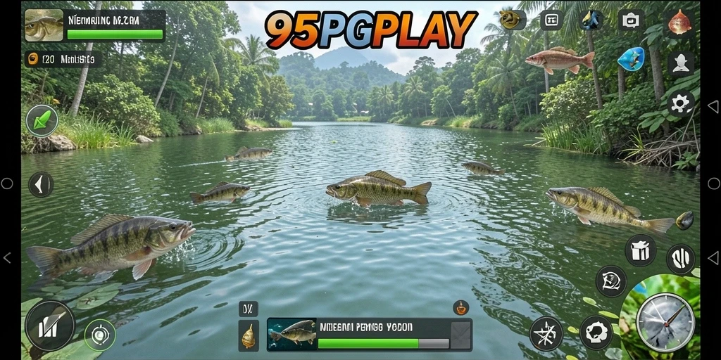 Tangkapan ikan yang mengesankan dalam 95PGPLAY.