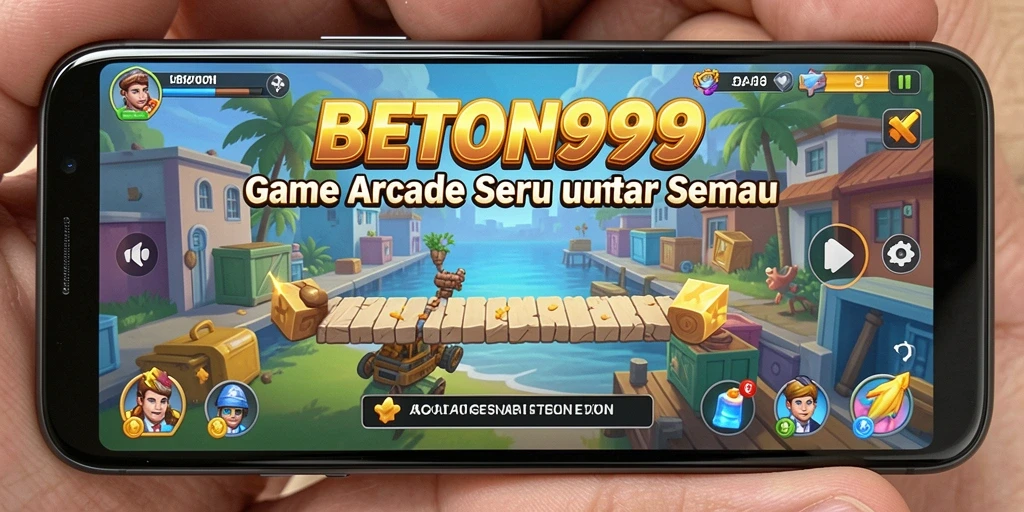 Screenshot BETON999 menampilkan aksi gameplay Arcade yang dinamis dan mengasyikkan.