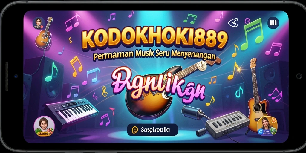 Tampilan menarik dari gameplay KODOKHOKI889 dengan interaksi musik.