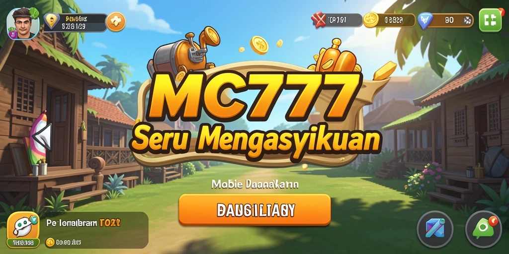 Tampilan gameplay MC777 yang seru dan menarik dalam genre Idle.