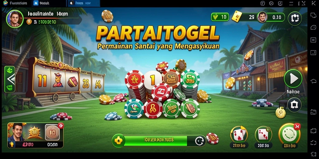 Tampilan gameplay seru dan mengasyikkan di PARTAITOGEL.