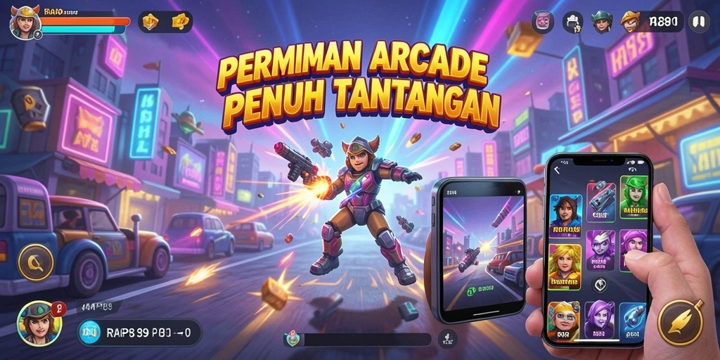 Tampilan gameplay menarik dari RAP89 dengan tantangan menegangkan.