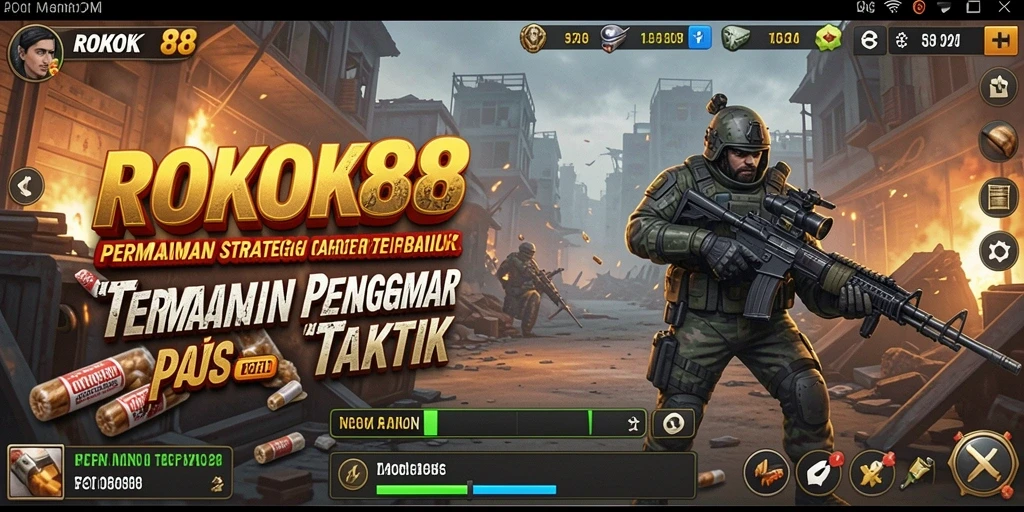 Tampilan gameplay ROKOK88 dengan strategi mendalam dan menarik.