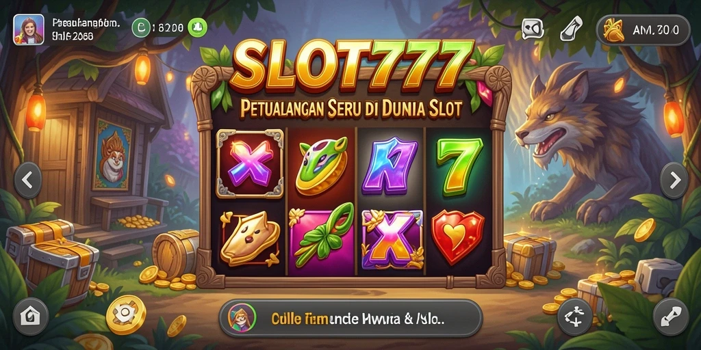 Gameplay seru di dunia petualangan SLOT777.