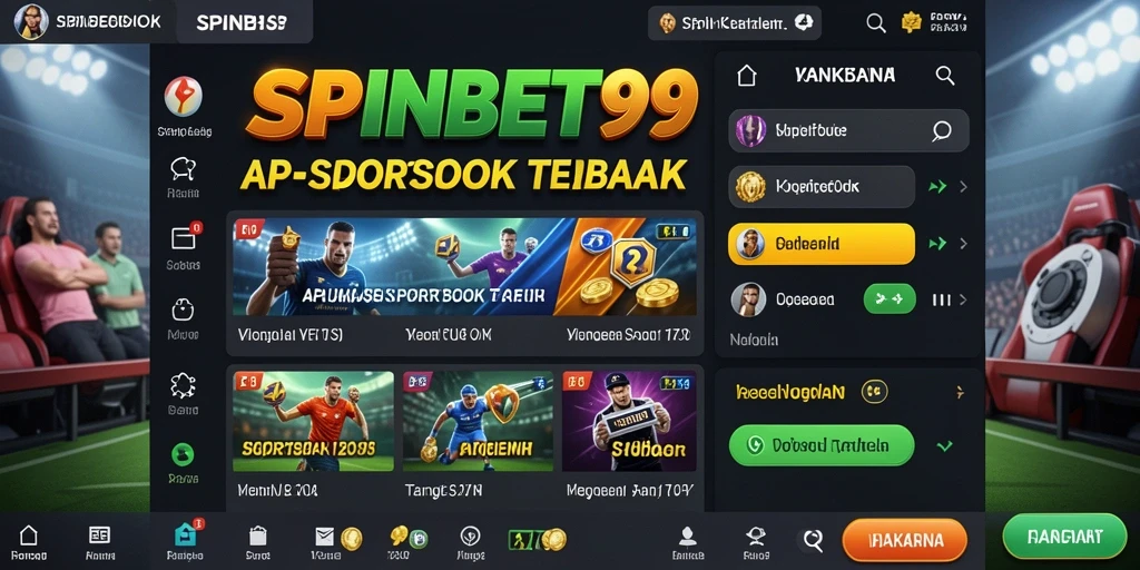 Tangkapan layar SPINBET99 menampilkan antarmuka taruhan yang menarik.