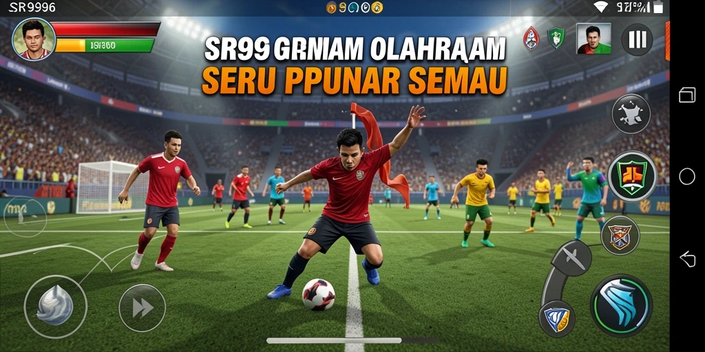 Tampilan menarik gameplay dari SR996 di dunia olahraga.