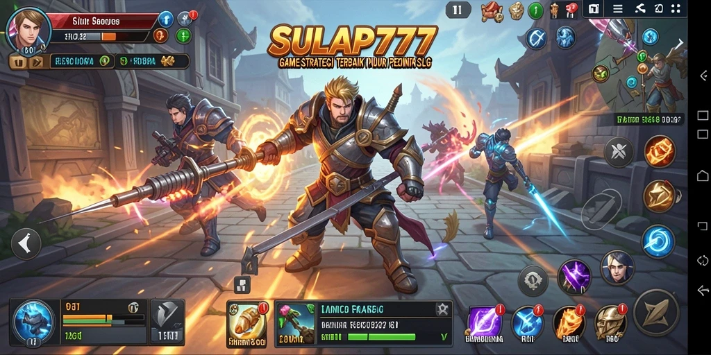 Tampilan gameplay SULAP777 yang mendebarkan dan penuh strategi.