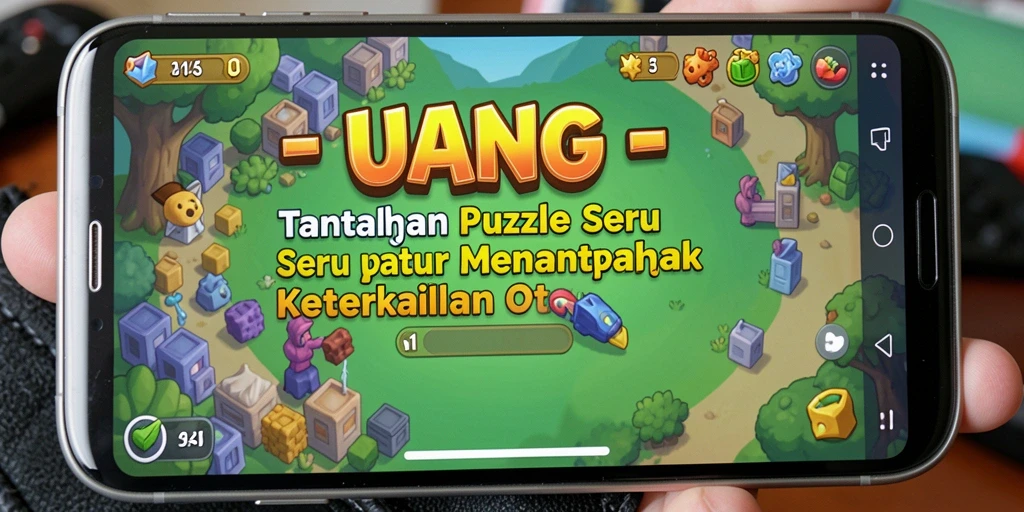 Gameplay UANG yang seru dan penuh tantangan.