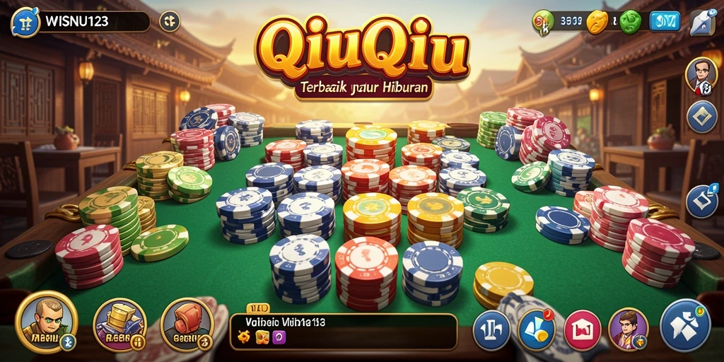 Screenshot gameplay QiuQiu yang menarik dari WISNU123.