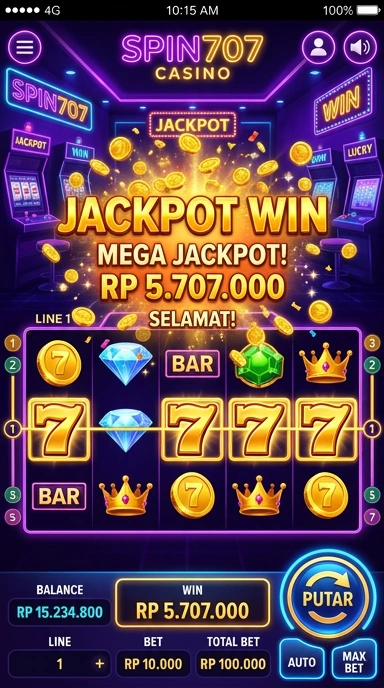 Proses unduh aplikasi yang mudah di spin707.